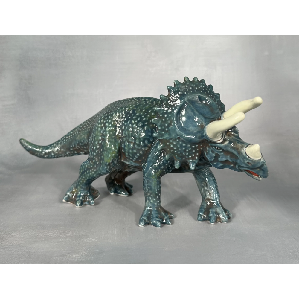 Ceramic Bisque Cera the Triceratops